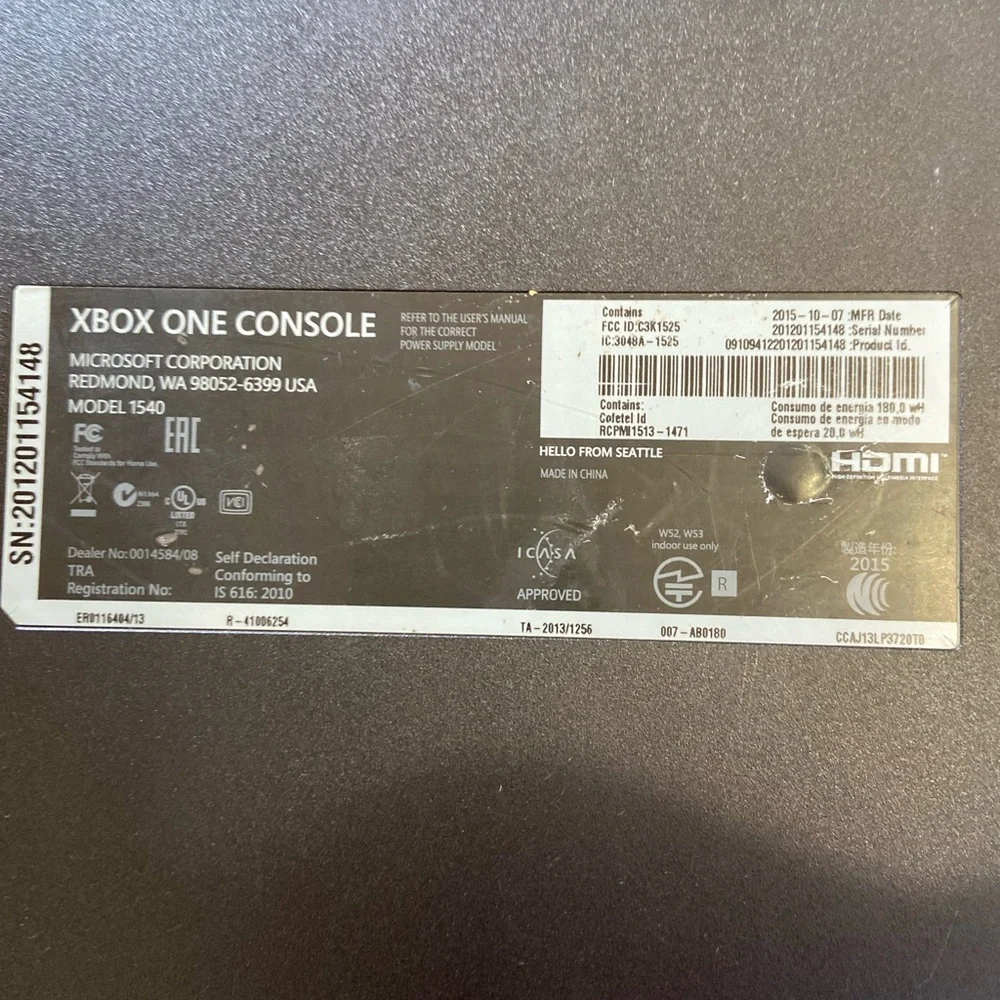 Black Gaming Console